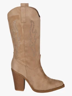 Martin Pescatore Stivali texani da donna con strass applicati