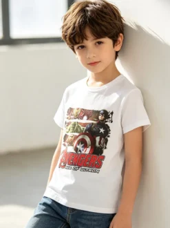Marvel Avengers T-shirt bambino con stampa