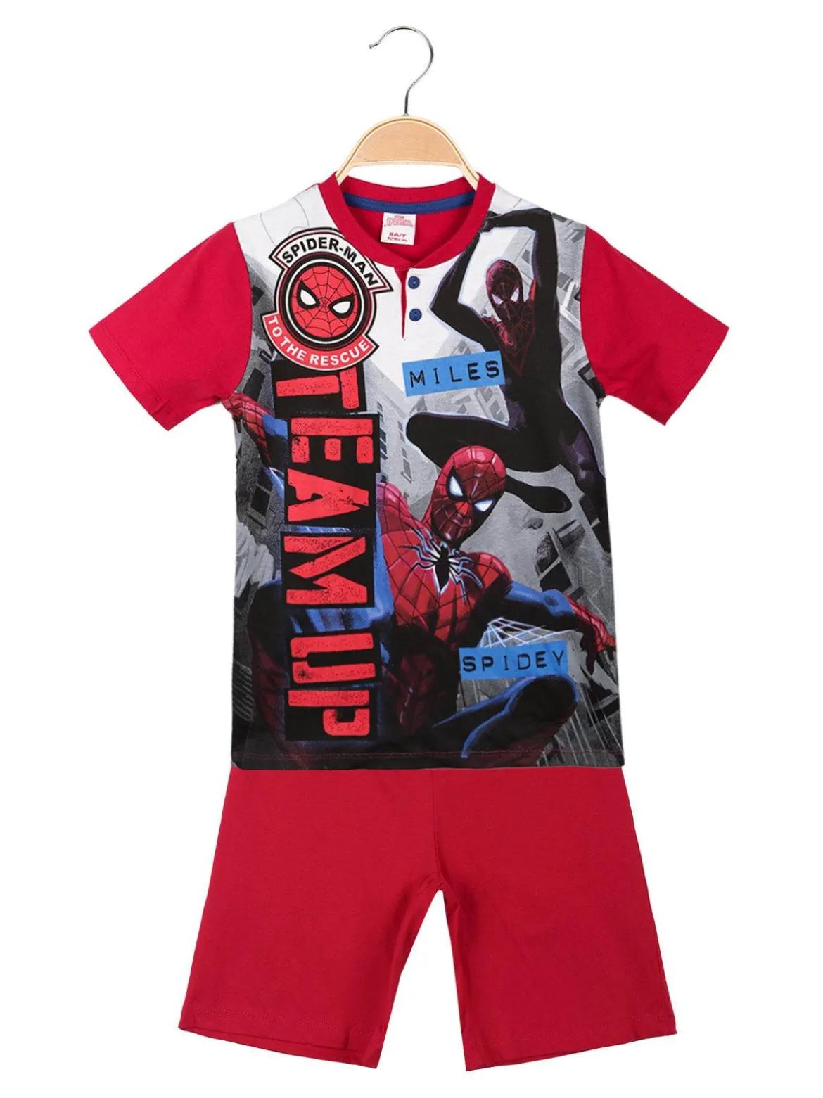 Marvel Spider-Man Pigiama corto bambino con stampa