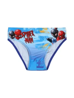 Marvel Spider-Man Slip mare da bambino con stampa - blu