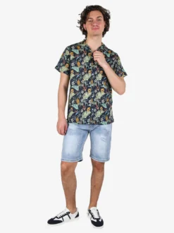 Max & Liu Bermuda da uomo con strappi