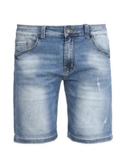 Max & Liu Bermuda uomo in jeans con strappi