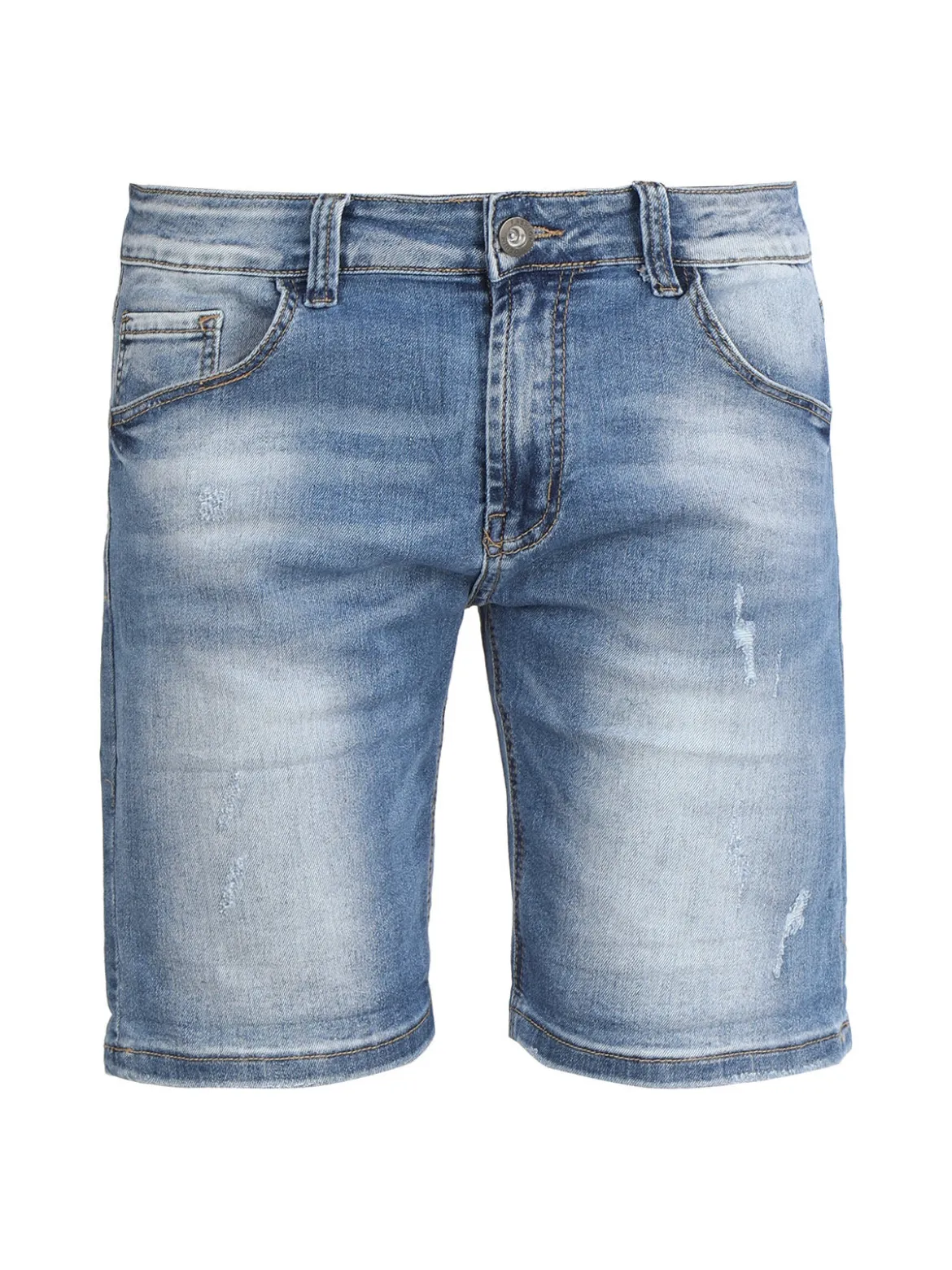 Max & Liu Bermuda uomo in jeans con strappi