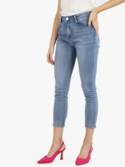 Max & Liu Jeans donna push-up leggero con punto luce sul finale