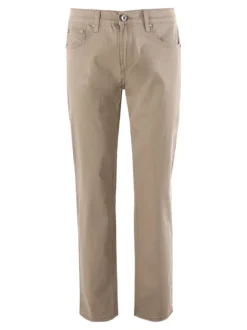 Max & Liu Pantaloni casual da uomo in cotone taglie grandi - khaki