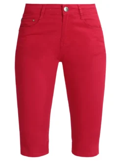 Max & Liu Pantaloni donna a pinocchietto in cotone