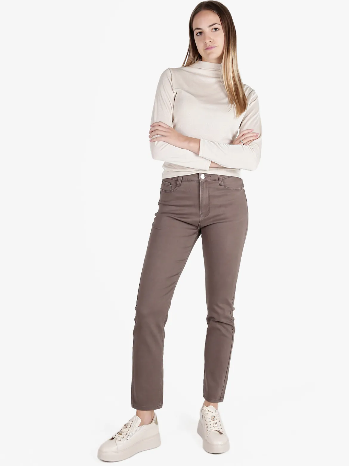 Max & Liu Pantaloni donna regular fit