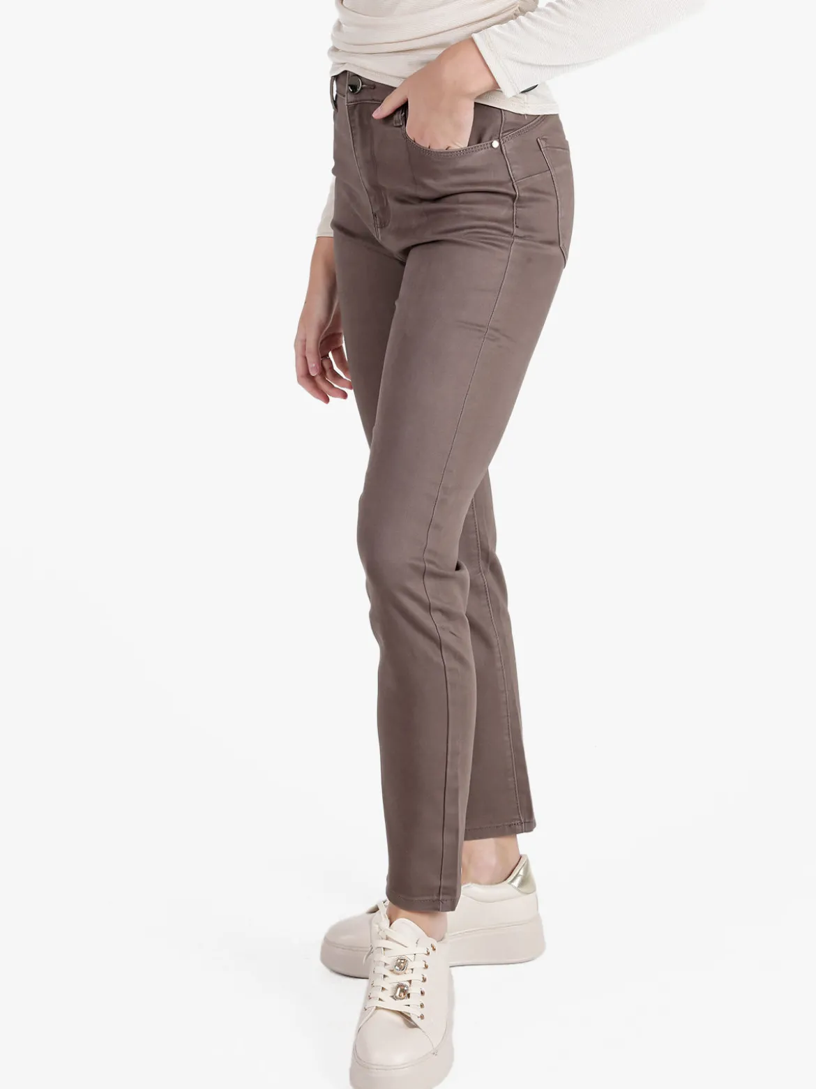Max & Liu Pantaloni donna regular fit