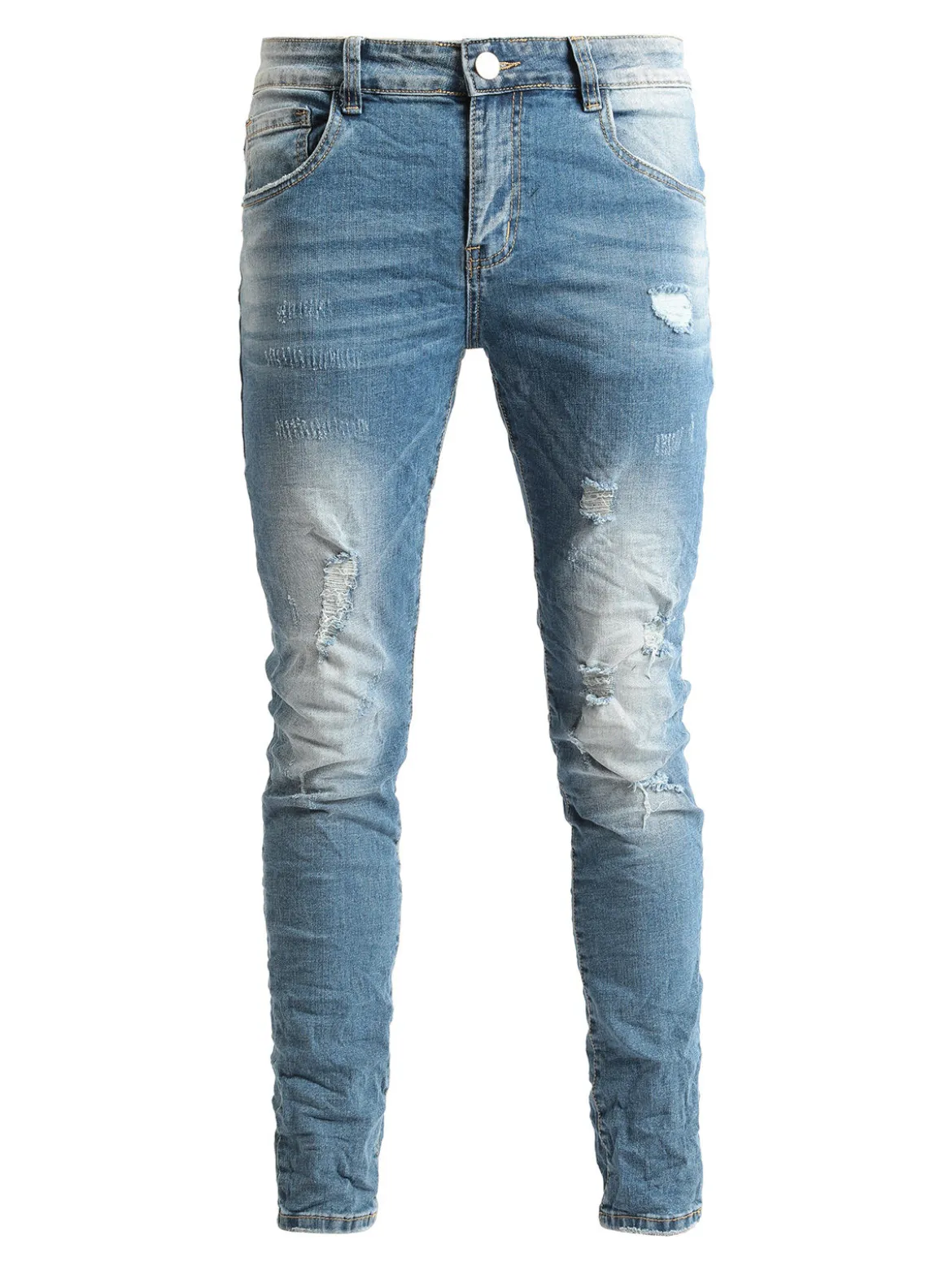 Max Tre Jeans con strappi da uomo