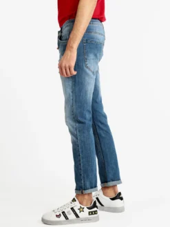 Max Tre Jeans con strappi da uomo