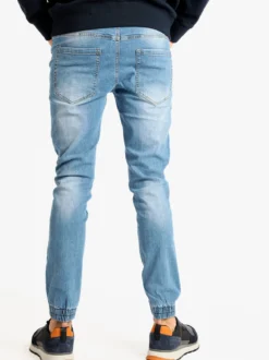 Max Tre Jeans da uomo con elastico