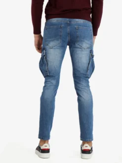Max Tre Jeans da uomo slim fit con tasconi