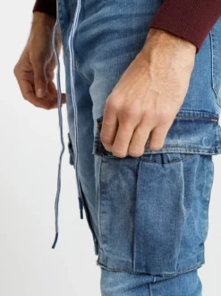 Max Tre Jeans da uomo slim fit con tasconi