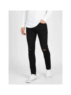 Max Tre Jeans slim fit uomo con strappi