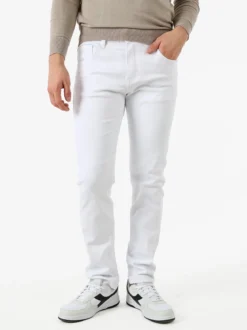 Max Tre Pantaloni jeans skinny da uomo - bianco