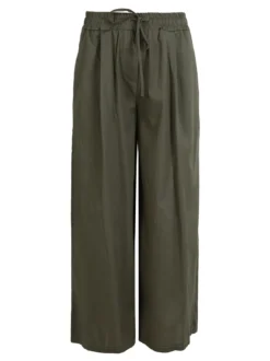 Maya Pantaloni donna a gamba larga in cotone