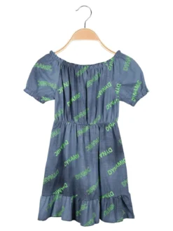 Mec Girl Vestito da bambina con scritte