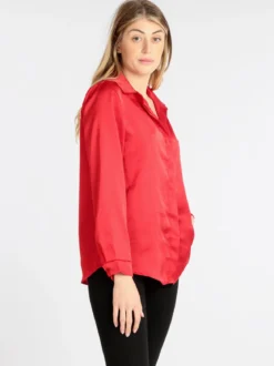 Mediya Camicia donna effetto lucido
