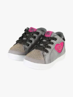 Melania Sneakers alte da bambina con cerniera e zip