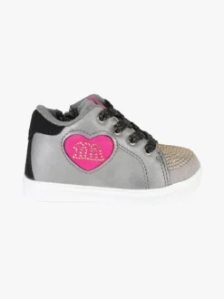 Melania Sneakers alte da bambina con cerniera e zip