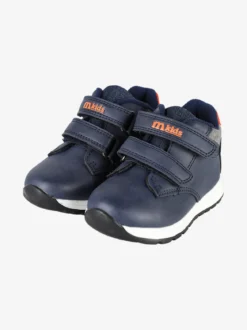 Melania Sneakers alte da bambino con cinturini a strappo