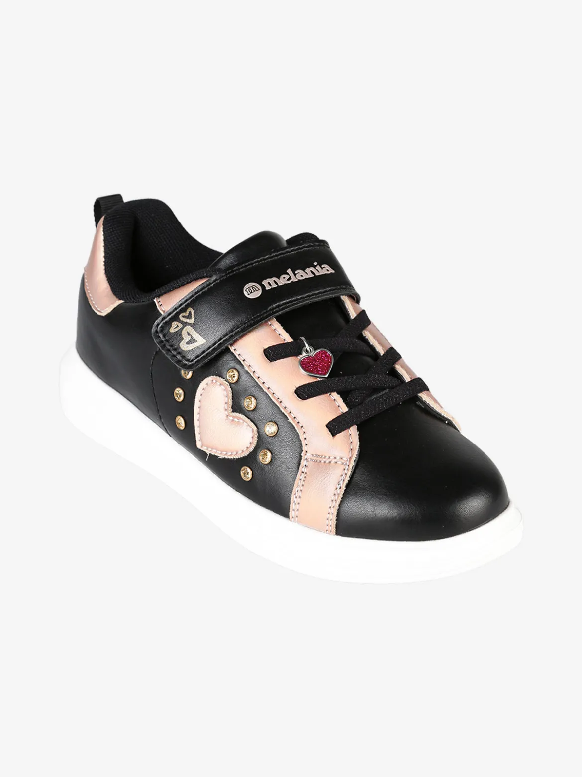 Melania Sneakers da ragazza con cinturino a strappo