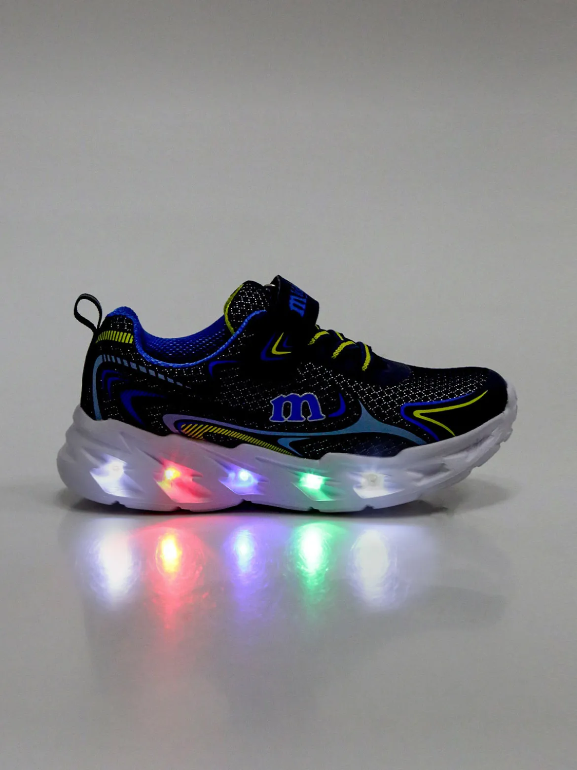 Melania Sneakers sportive da ragazzo con luci