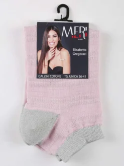 Meri Calze corte donna in lurex