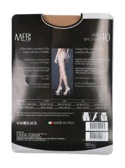 Meri Collant donna riposante 40 denari - taupe