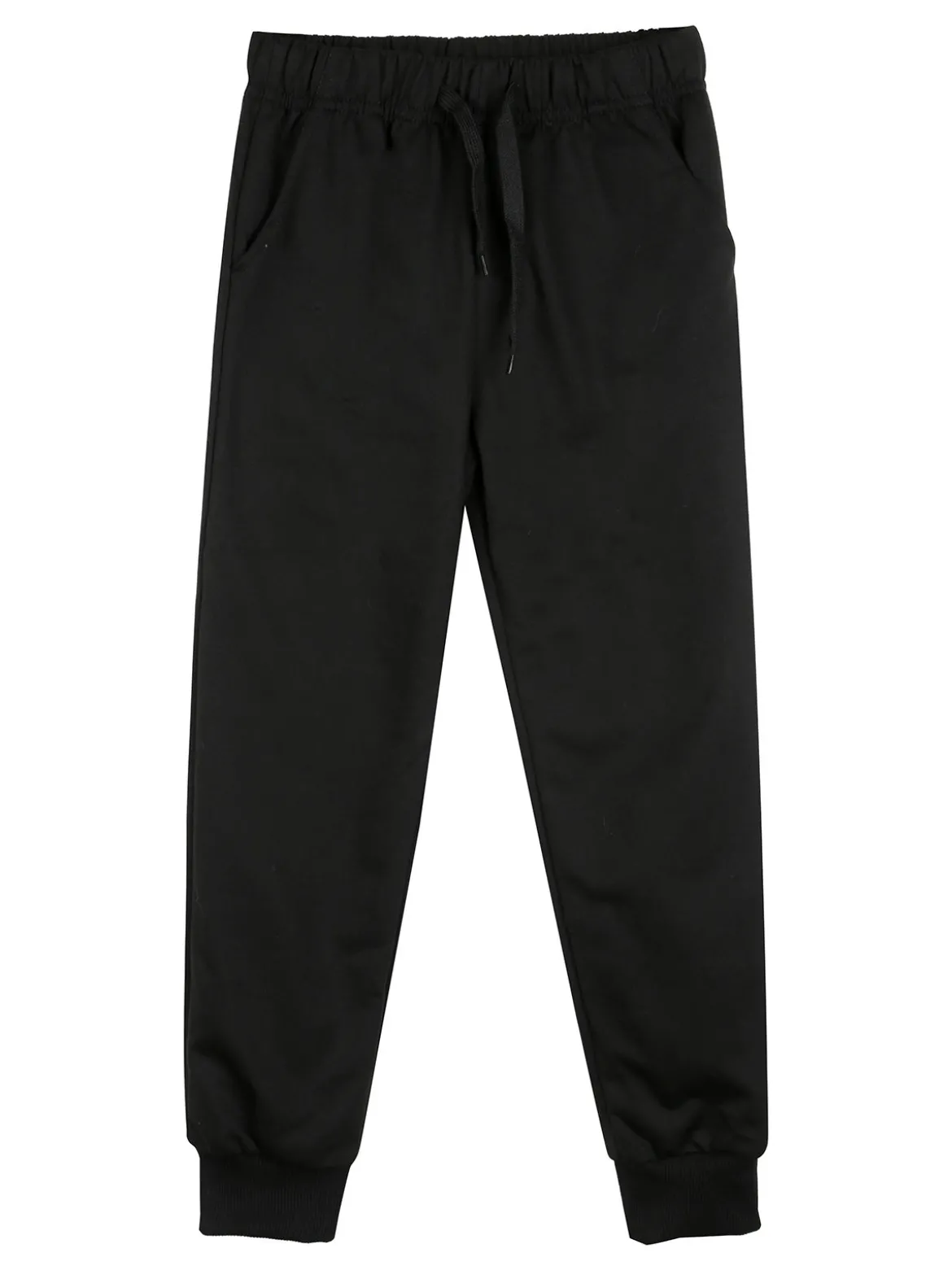 Mg Fashion Studio Completo tuta 3 pezzi da ragazzo con cappuccio e zip - nero