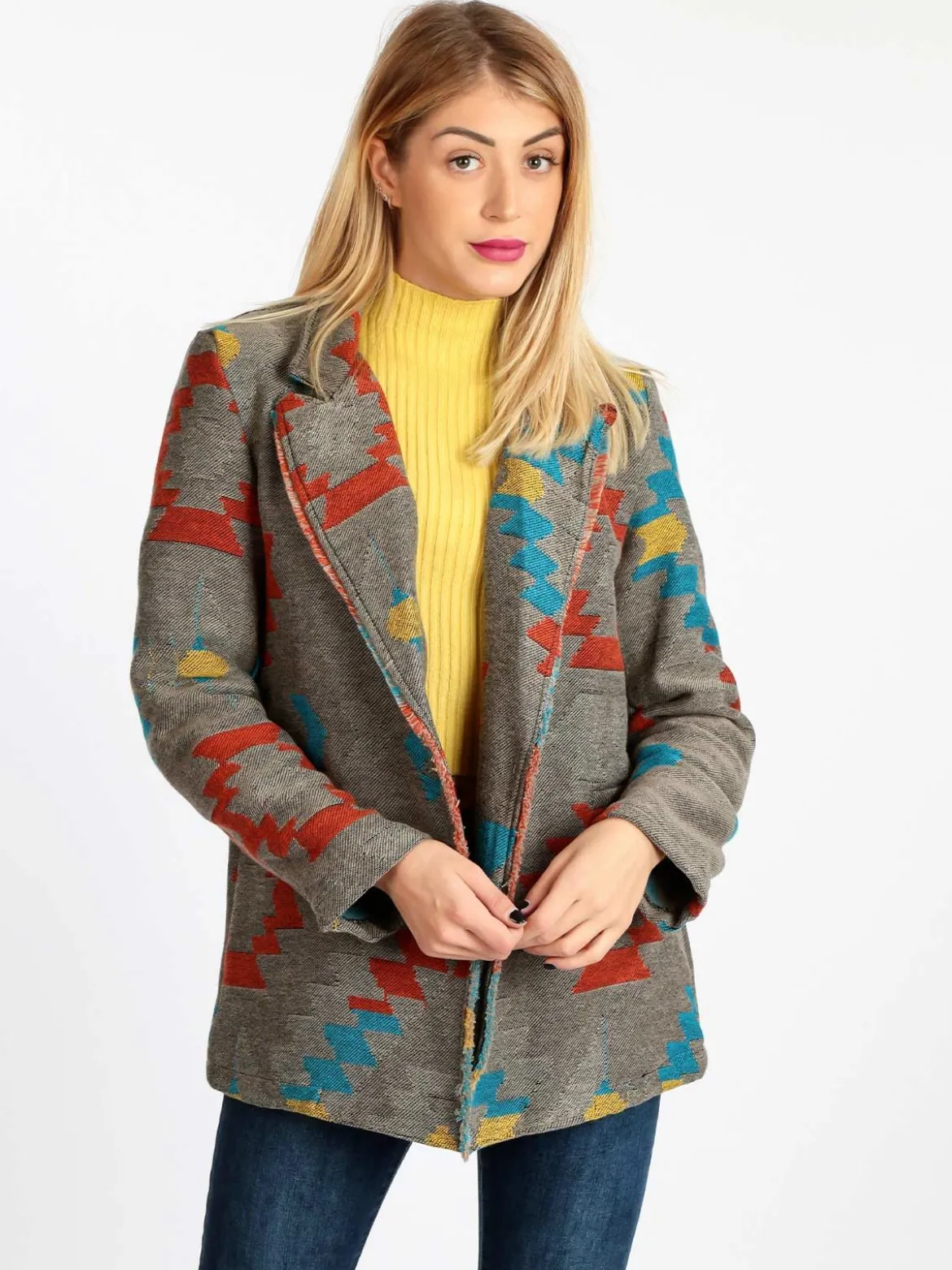 Miho'S Blazer donna a fantasia