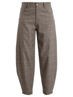 Miho'S Pantaloni a fantasia da donna gamba larga