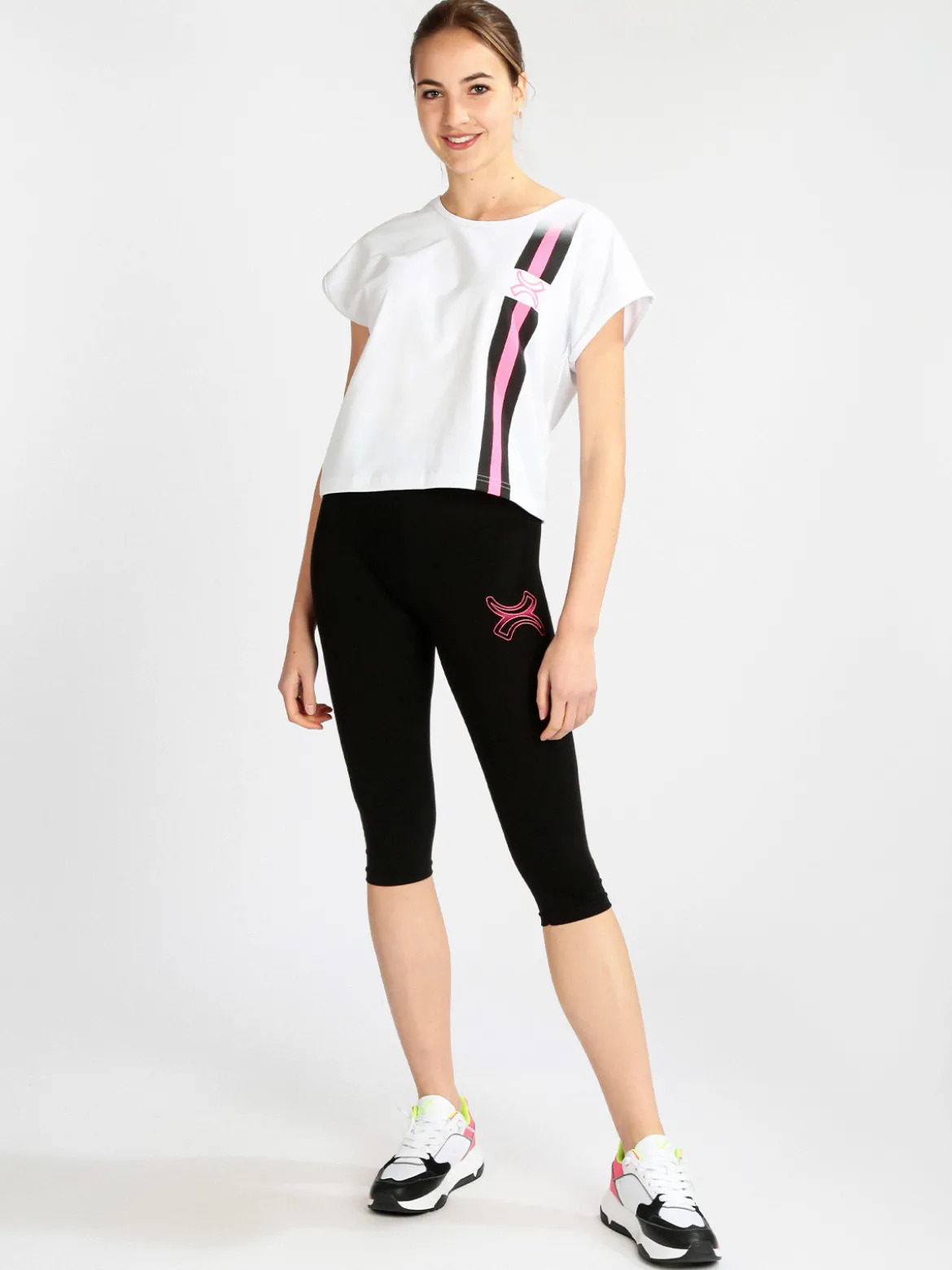 Millennium Leggings pinocchietto donna sportivi