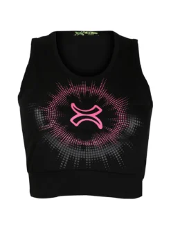 Millennium Top sportivo donna con stampa