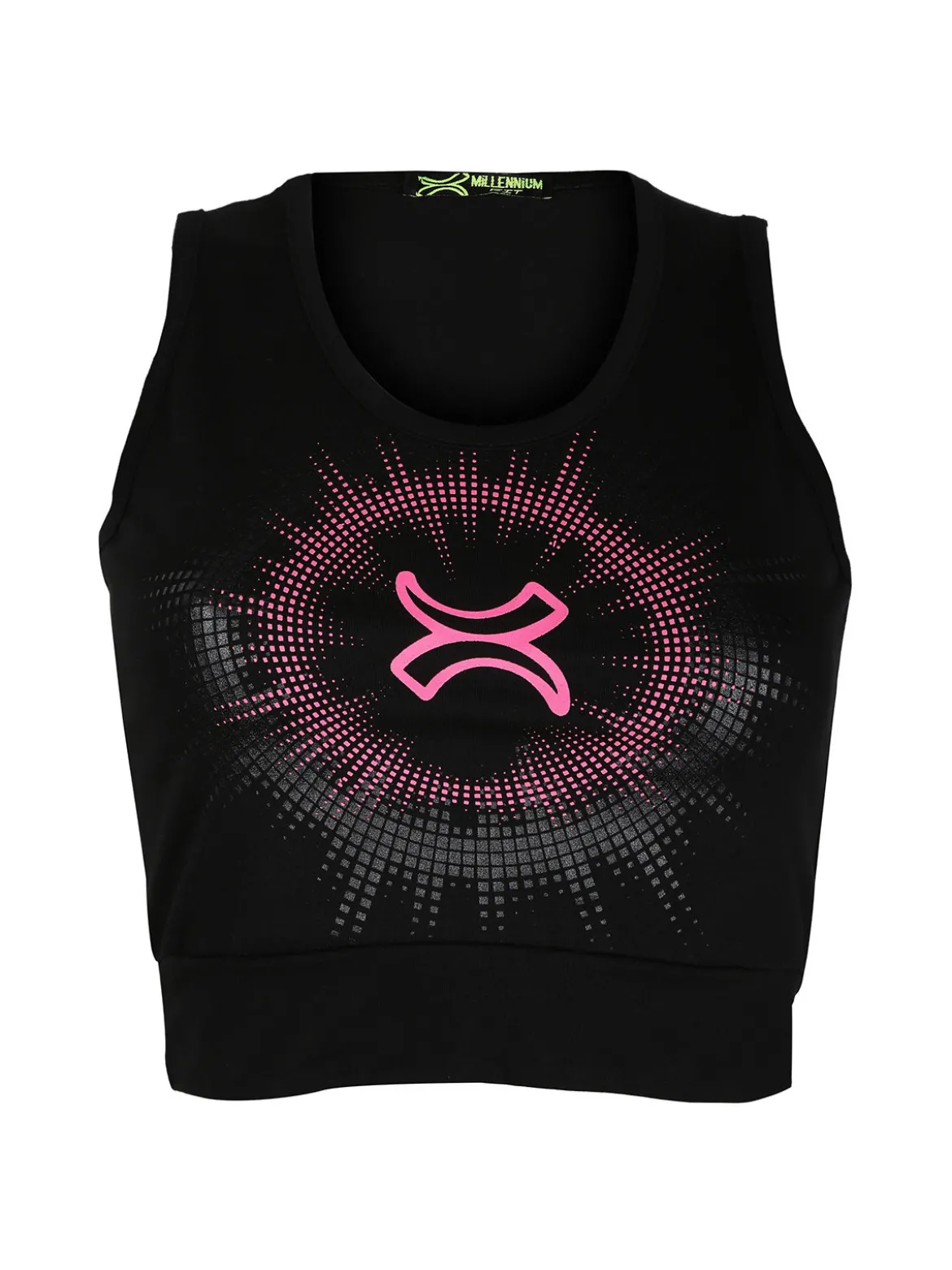 Millennium Top sportivo donna con stampa