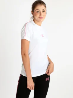 Millennium T-shirt sportiva donna manica corta