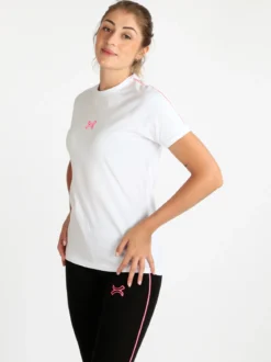 Millennium T-shirt sportiva donna manica corta