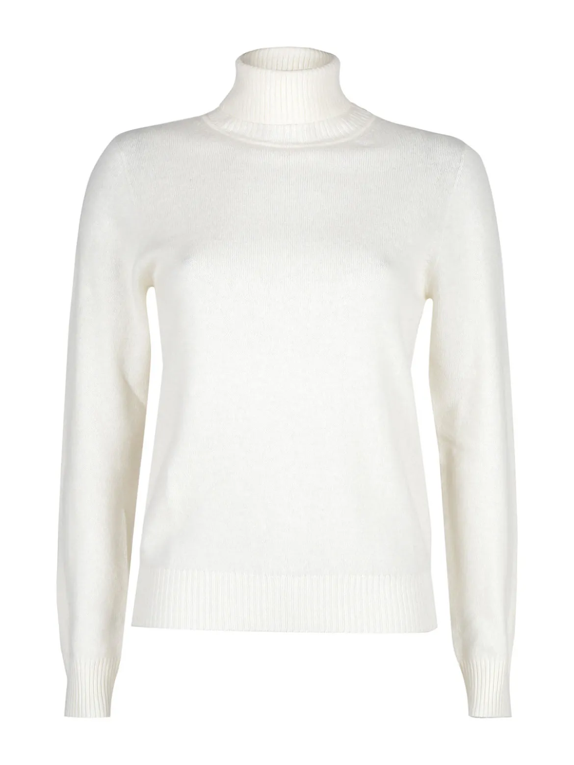 Mimoii Maglione dolcevita da donna in misto lana e cashemere