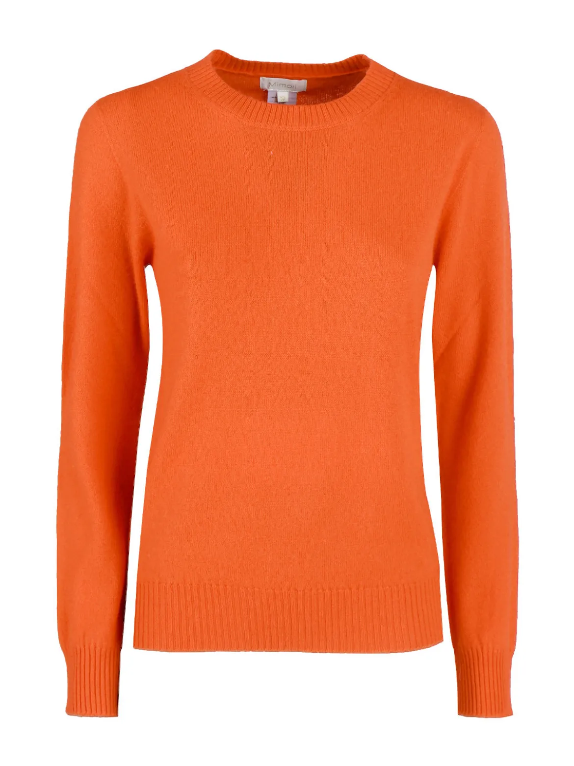 Mimoii Maglione girocollo da donna in misto lana e cashemere