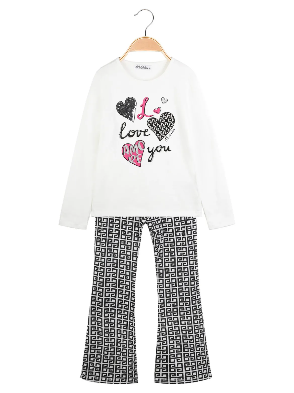 Miss Bellina Completo lungo 2 pezzi da bambina