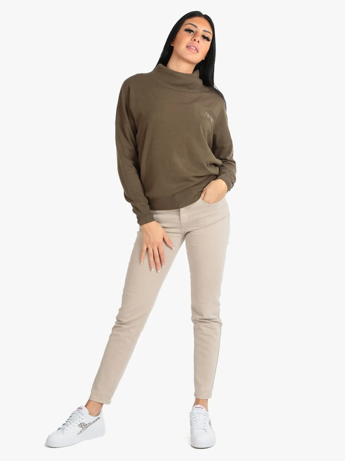 Miss Bonbon Pantaloni donna effetto push up
