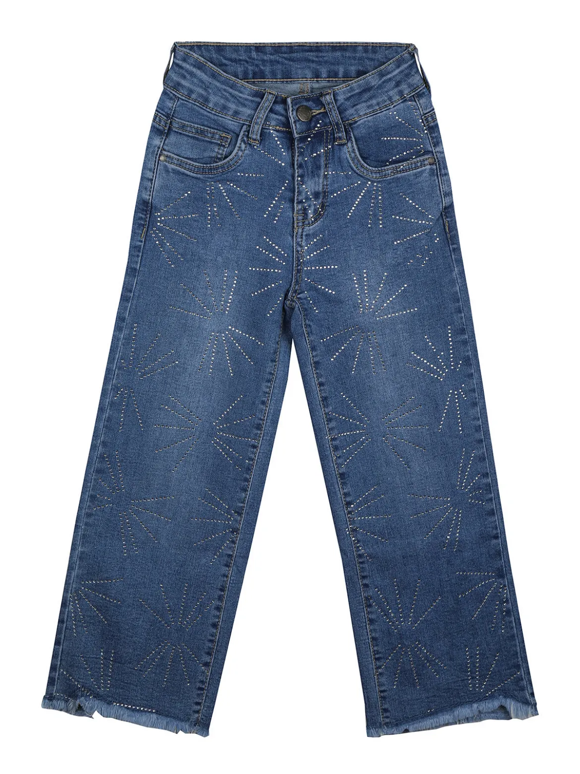 Miss & Girls Jeans da bambina con strass
