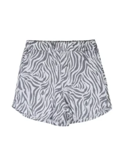 Miss Image Completo corto da ragazza in cotone con top e shorts - bianco