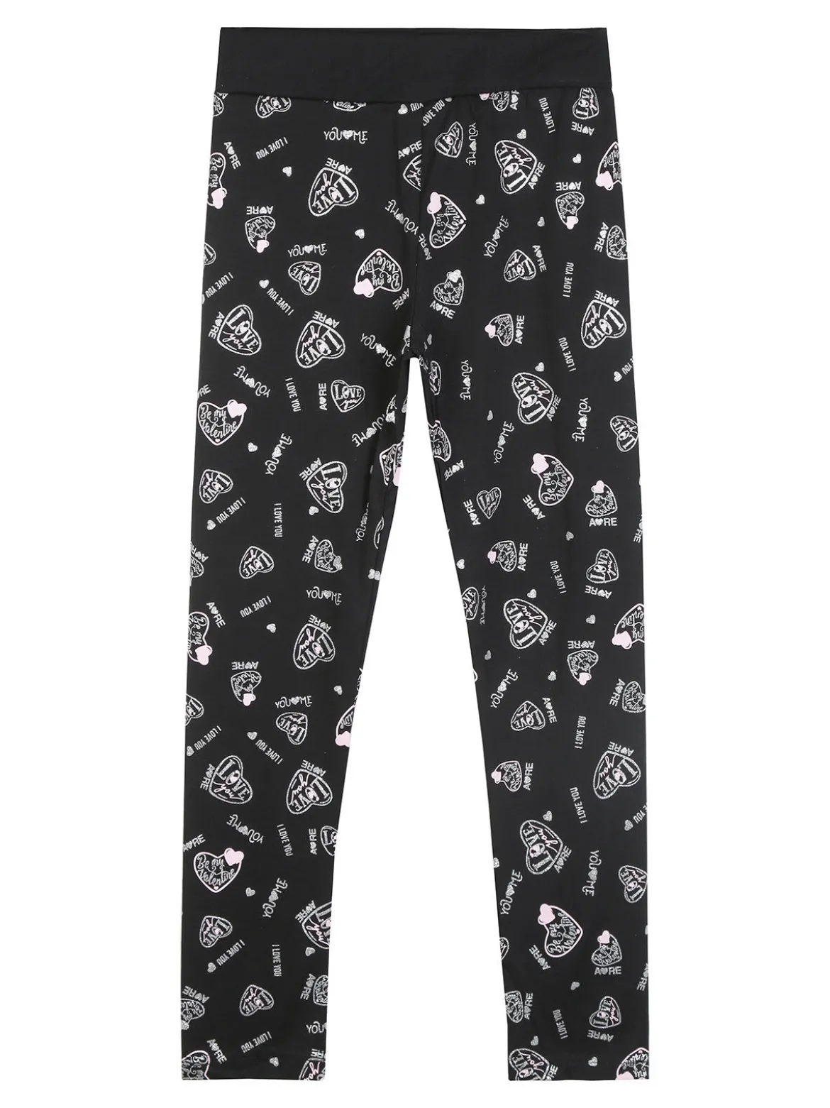 Miss Image Leggings da bambina con scritte