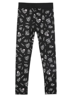 Miss Image Leggings da bambina con scritte
