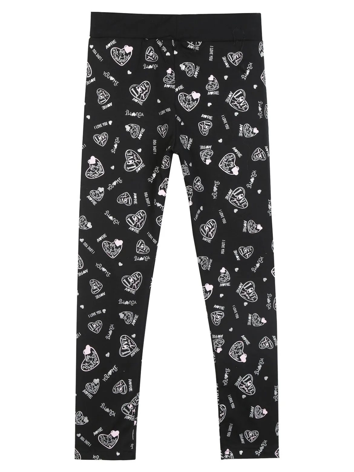 Miss Image Leggings da bambina con scritte