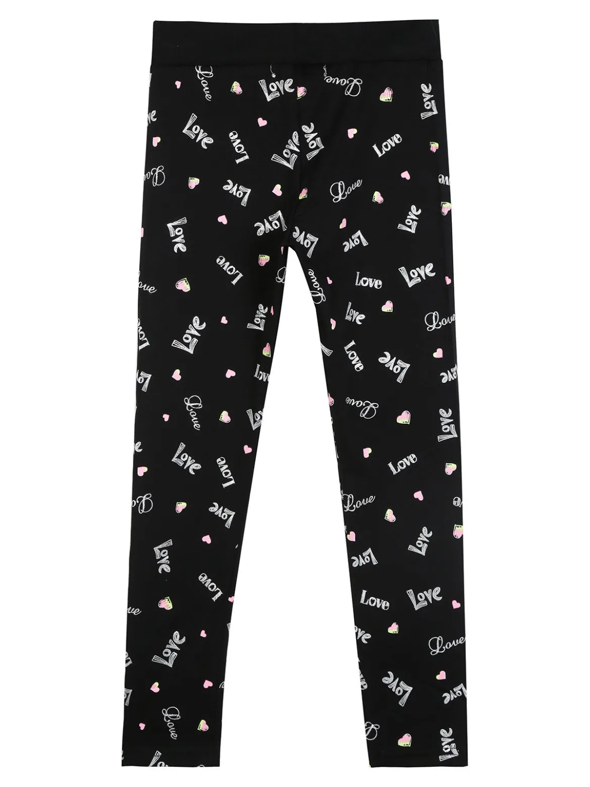 Miss Image Leggings da bambina con scritte