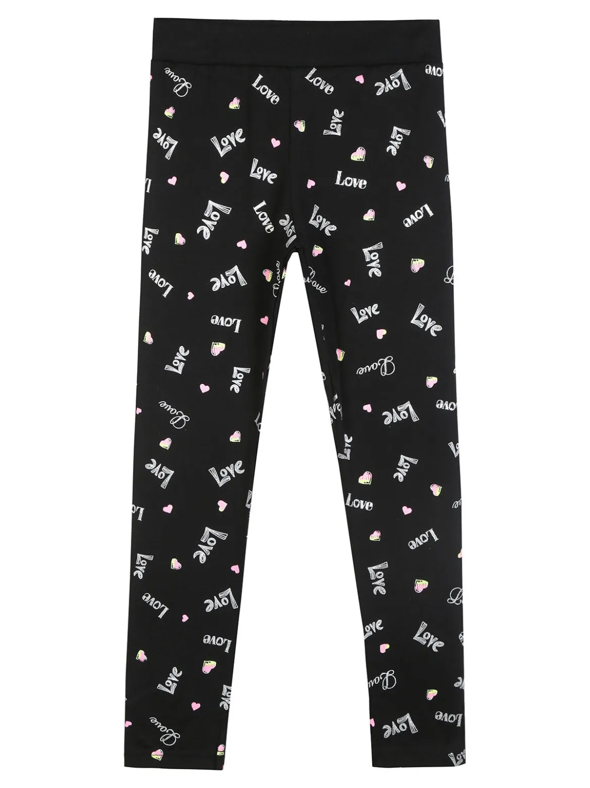 Miss Image Leggings da bambina con scritte