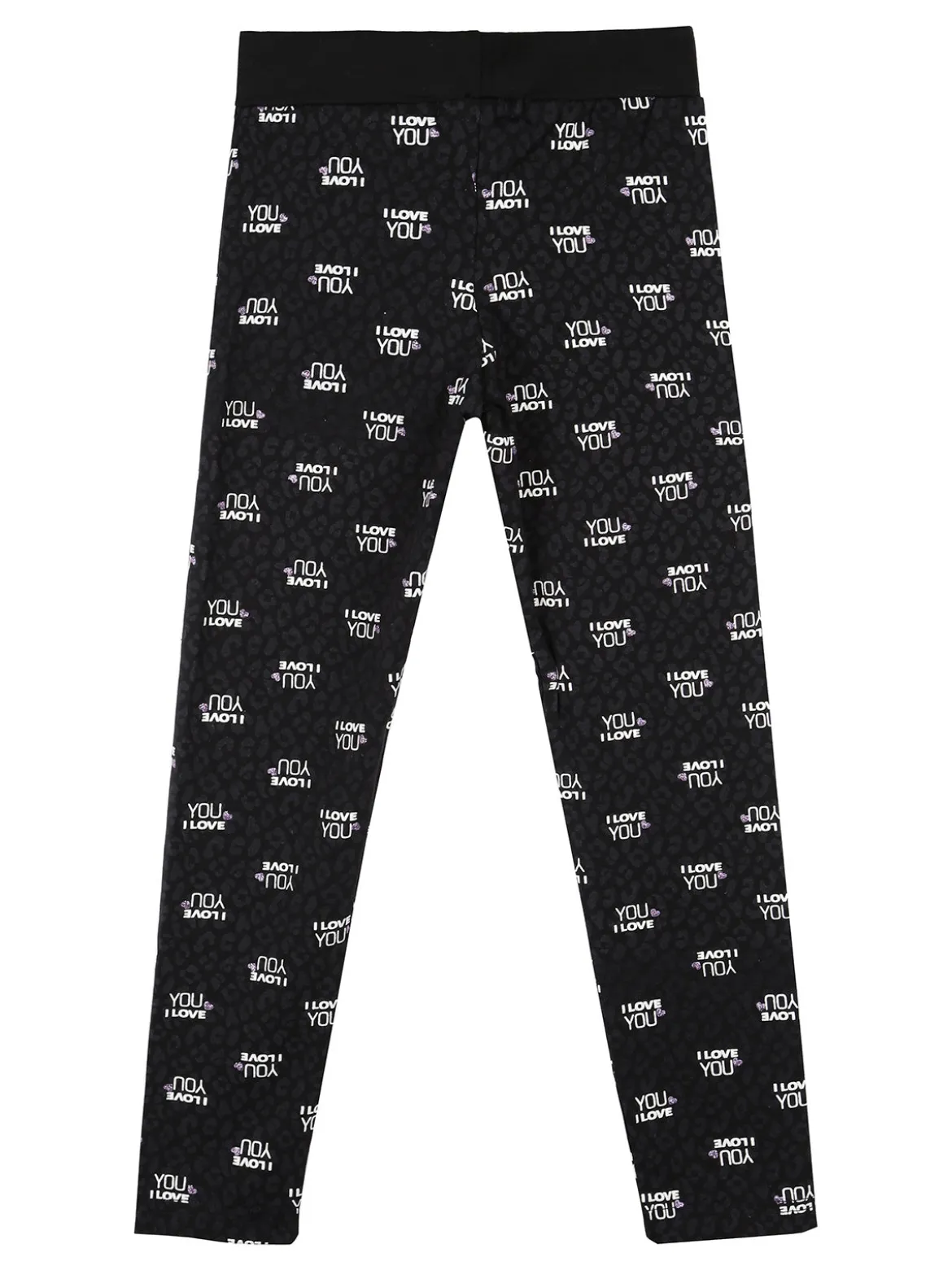 Miss Image Leggings da bambina con scritte