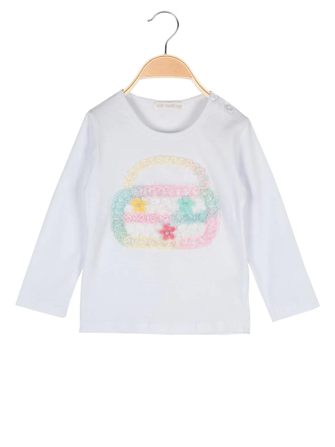 Miss Image Maglia girocollo a maniche lunghe